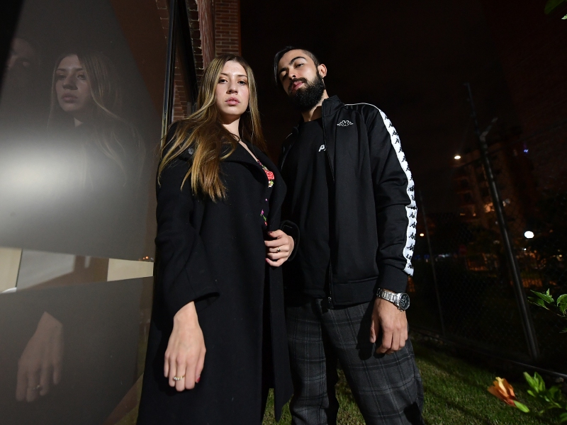 Angie Ladino y Juan Villalobos, dos de los creadores de la plataforma Bogotá Exotérmica.  /José Vargas - El Espectador 