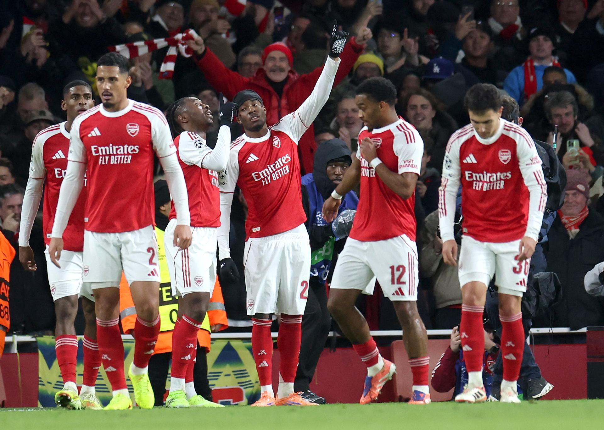 Sin Luis Díaz, no hay fiesta: Arsenal venció a Bayern y acabó con su invicto; vea los goles