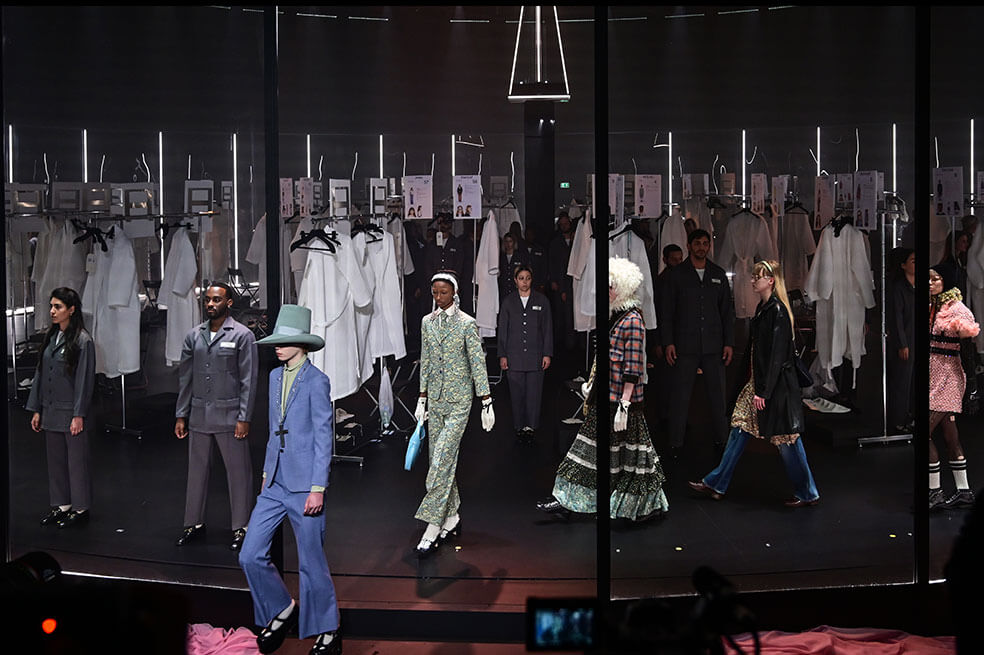 Gucci se robó el show en la Semana de la Moda de Milán
