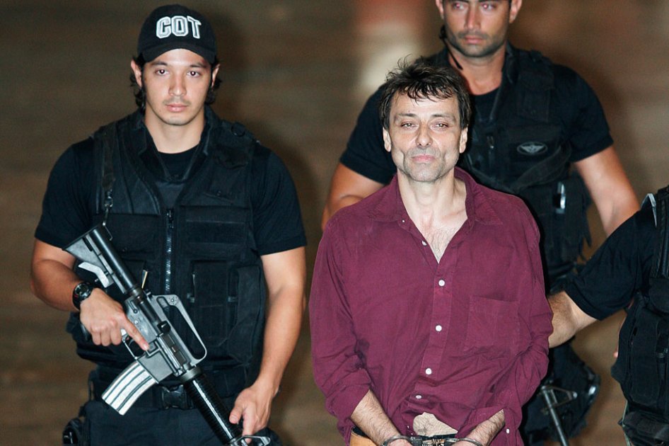 Policía de Brasil detiene al italiano Cesare Battisti para deportarlo