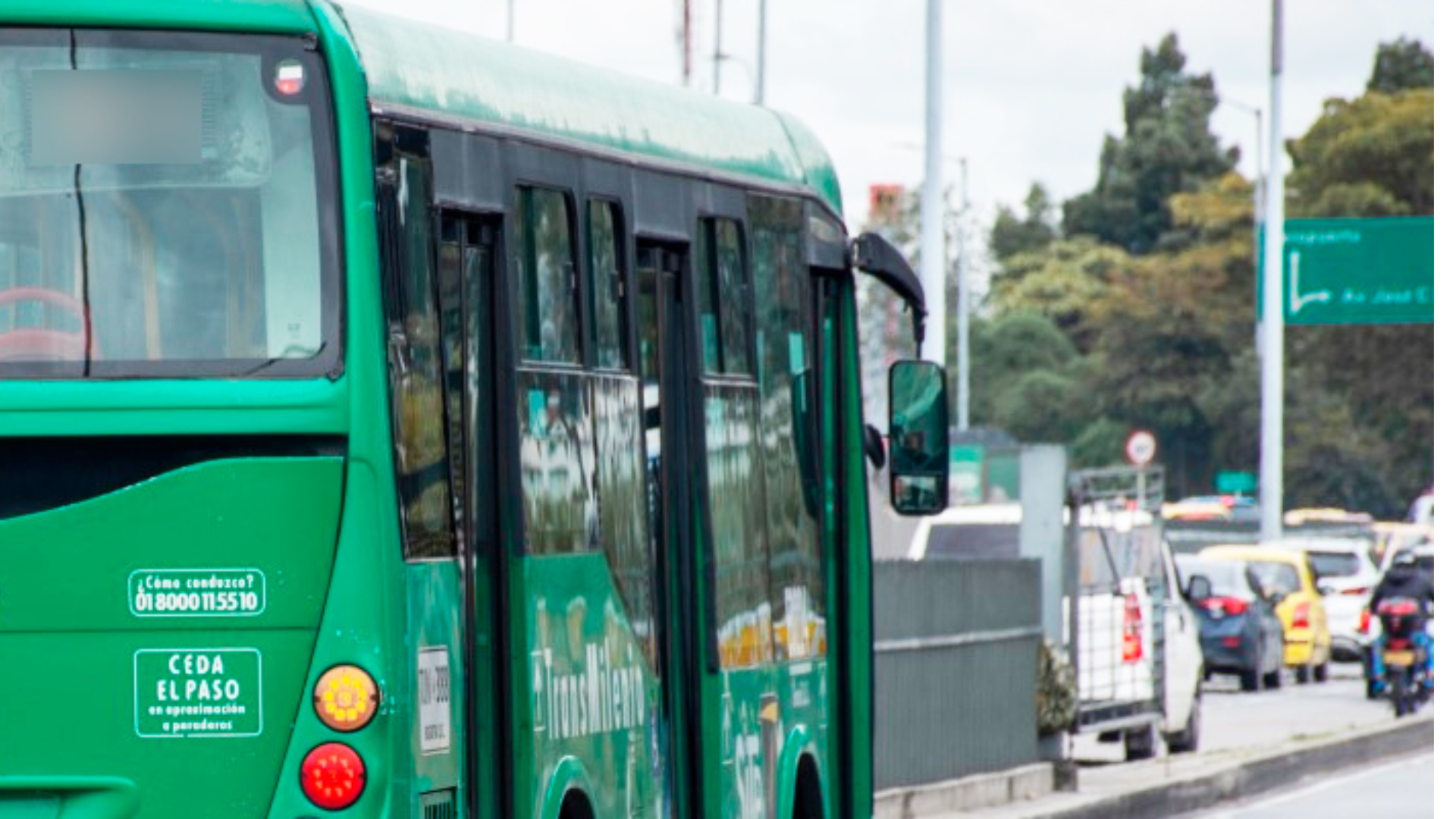 ¿Dejó abandonado su puesto? Transmilenio se pronunció por incidente con conductor