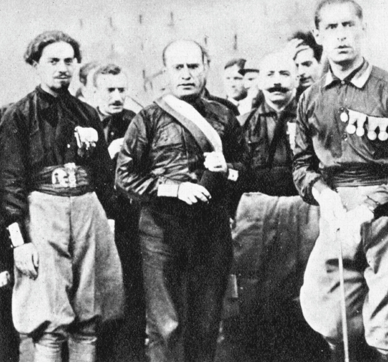 Liderazgo político democrático VII. Benito Mussolini (1883-1945)