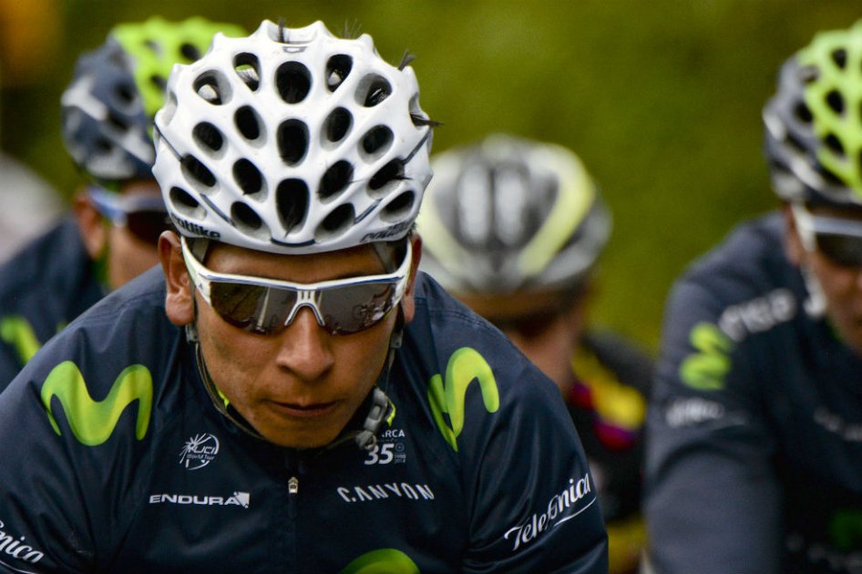 Nairo Quintana será el líder del equipo Movistar y uno de los candidatos para ganar el Topur de Francia 2015. Foto: AFP