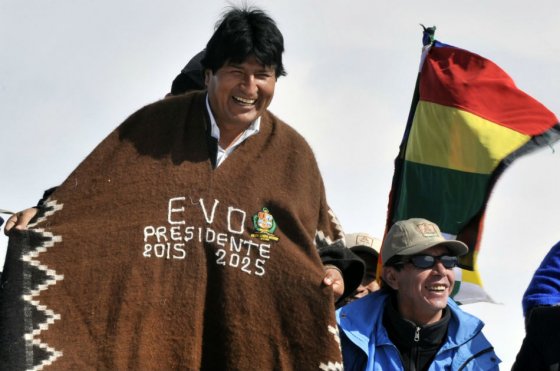 Evo Morales comienza campaña por reforma constitucional para su reelección