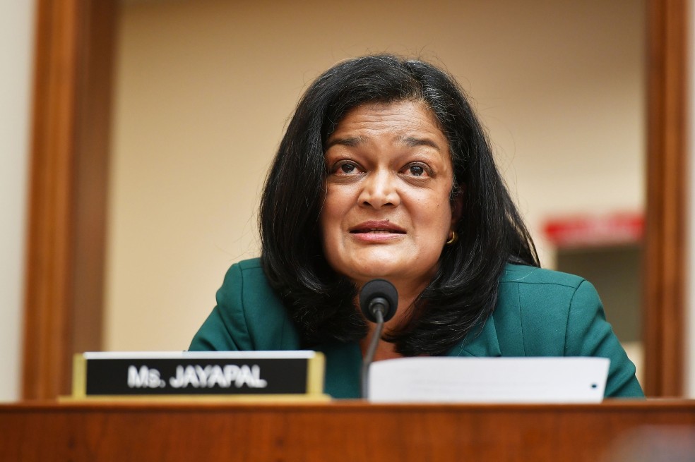 La representante demócrata Pramila Jayapal.