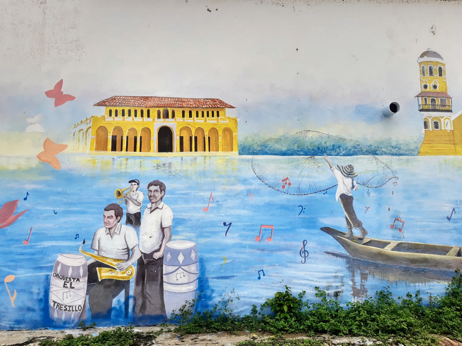 Las coloridas iglesias, el Festival internacional de Jazz y el río Magdalena, características indiscutibles de Mompox.