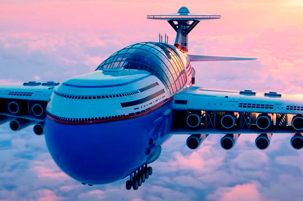 Sky Cruise: el lujoso hotel que puede durar en el aire por años