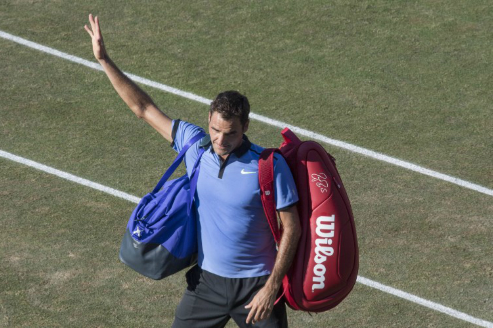 Roger Federer volvió a jugar y perdió contra Tommy Haas