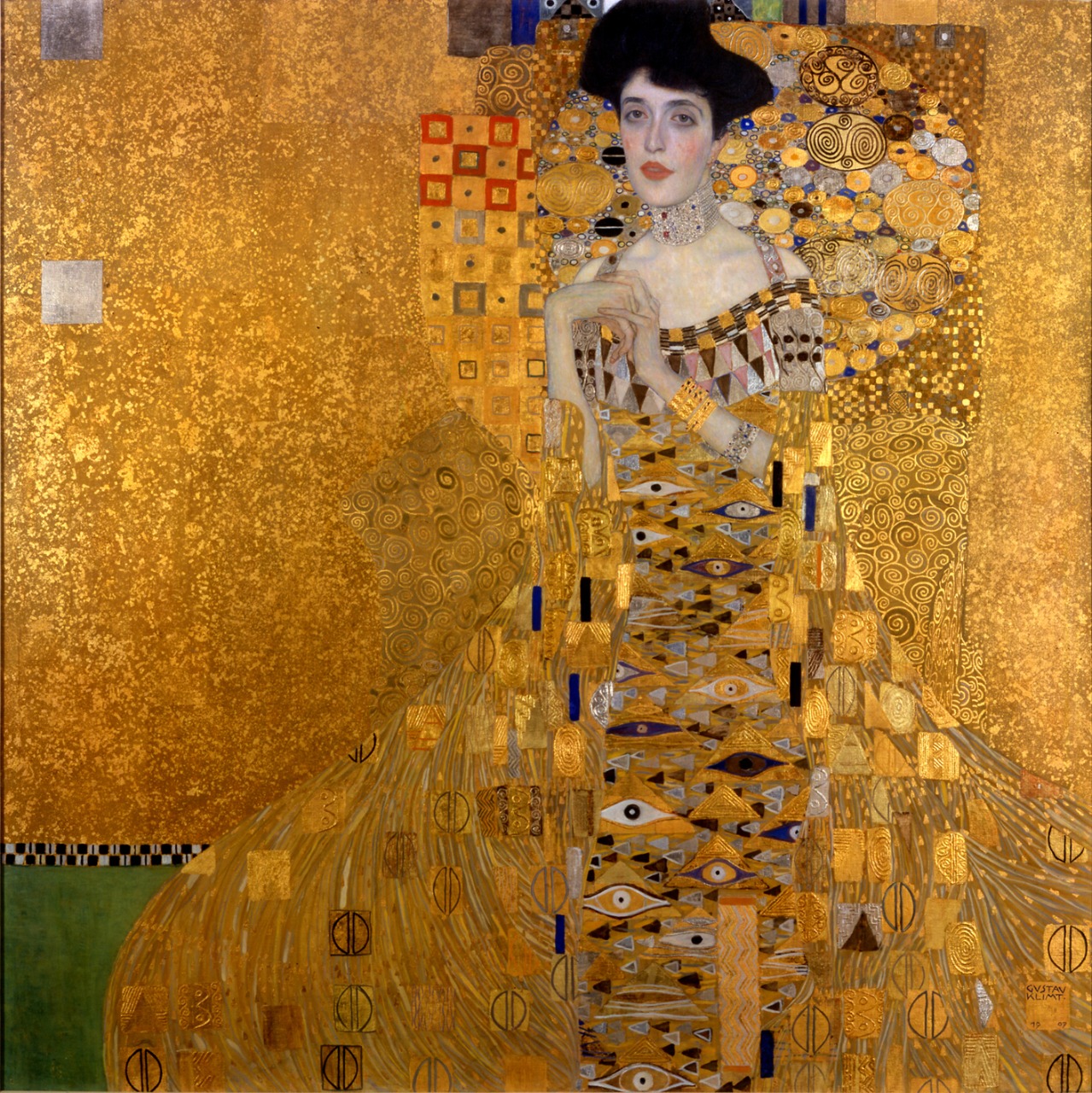 La obra de Gustav Klimt, en el que retrató a Adele Bloch-Bauer quien figura en varias de sus pinturas, fue robada por los nazis y luego de un litigio de siete años fue devuelta a los sobrinos de la modelo.