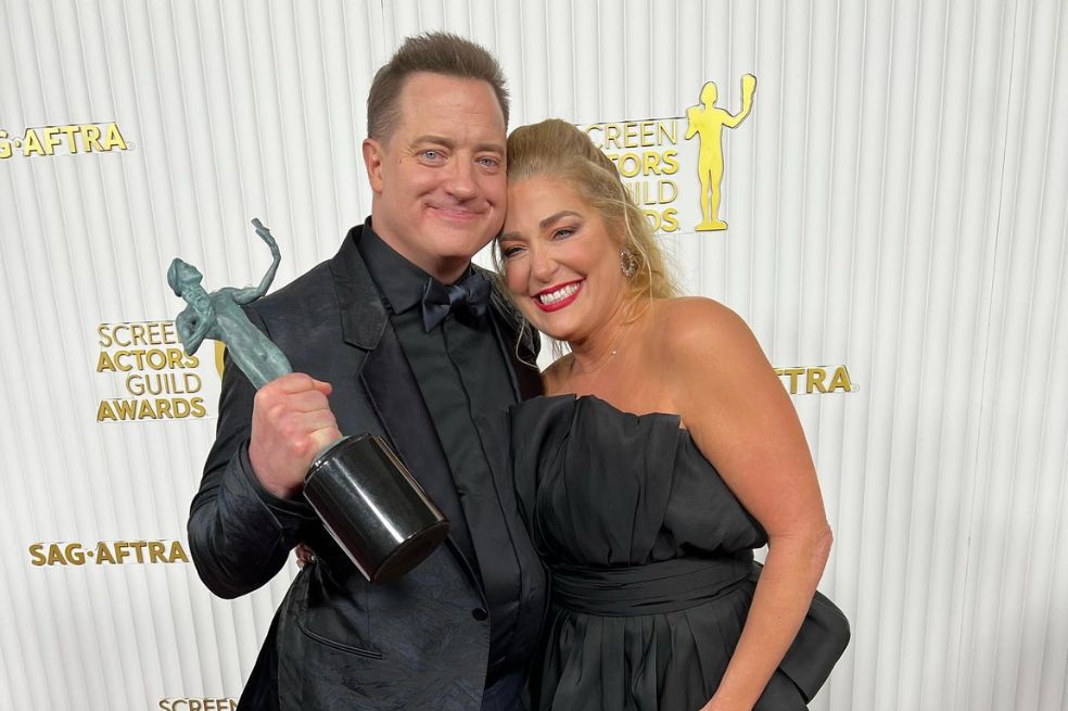 Brendan Fraser: ella es Jeanne Moore, la novia del protagonista de ‘La ballena’