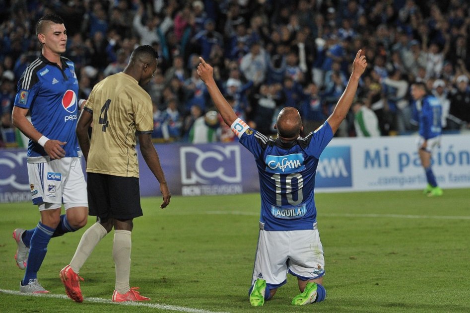 Un respiro para Millonarios: venció 2-0 a Águilas Doradas