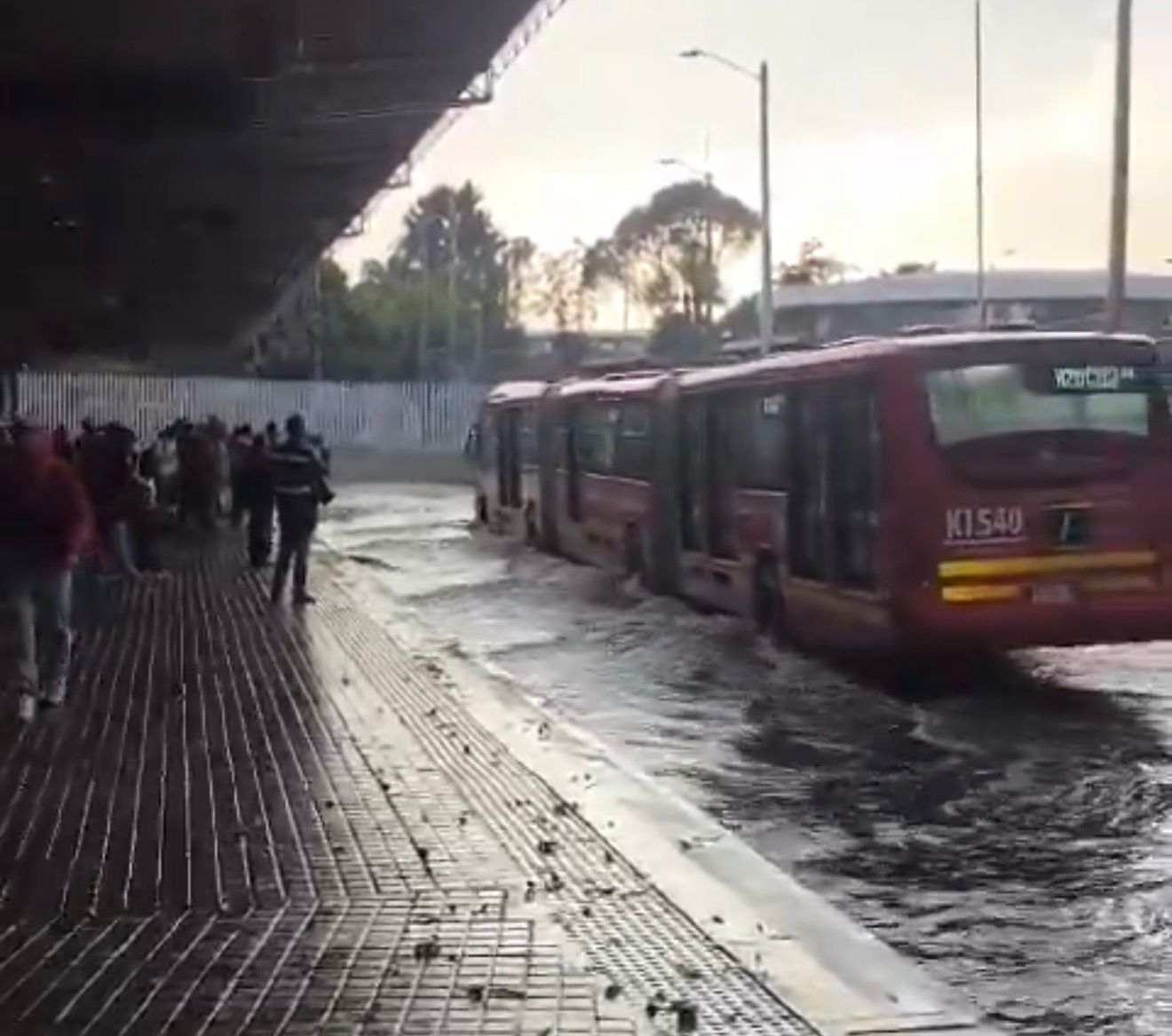 Movilidad hoy 26 de febrero: inundaciones afectan el tránsito en varios puntos de la ciudad