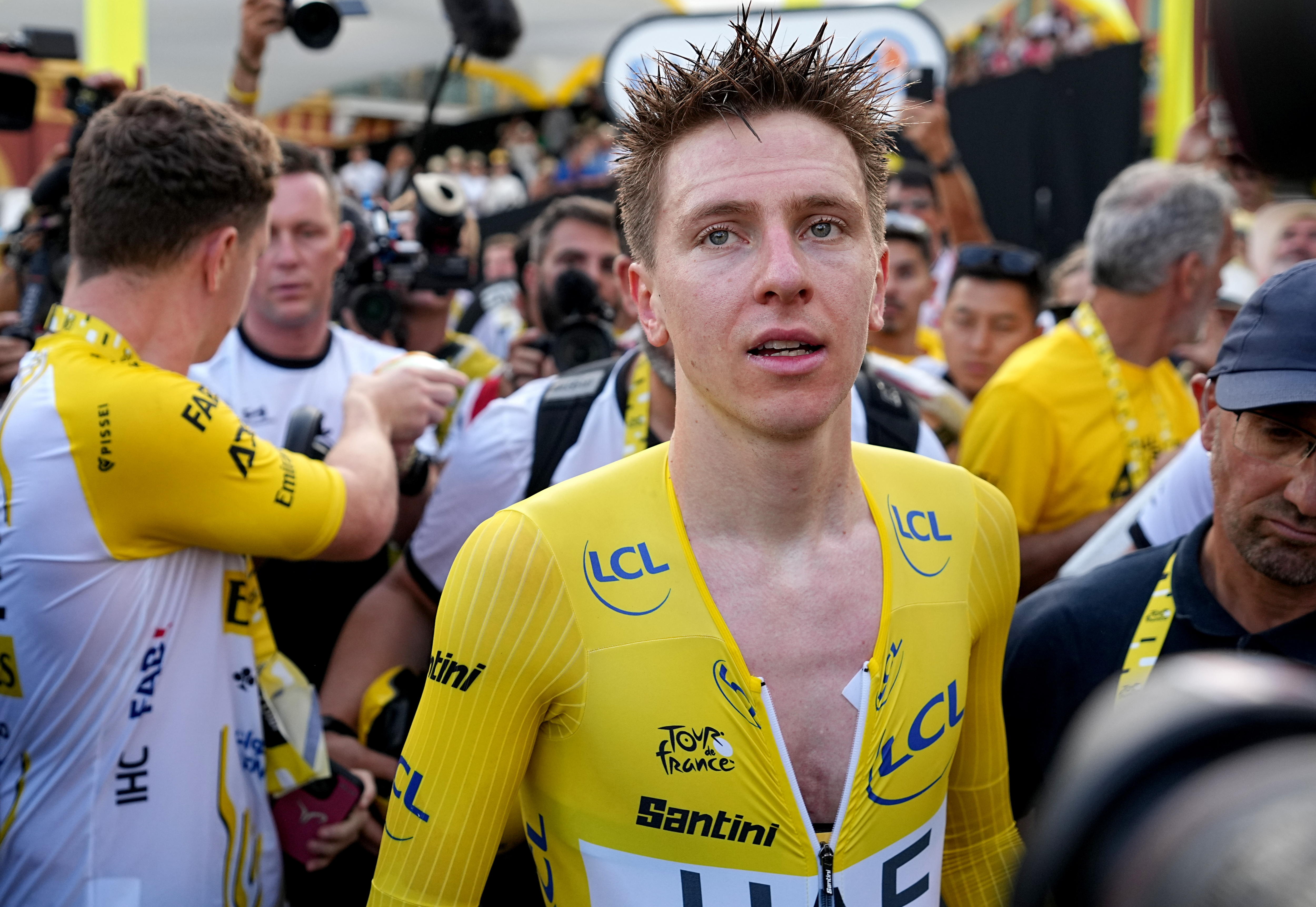 Tadej Pogacar, campeón del Tour de Francia, se baja de los Juegos Olímpicos