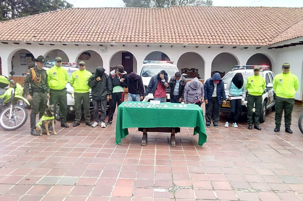 Capturan a banda de expendedores de estupefacientes en Norte de Santander