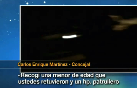 Concejal de Chía cometió infracción e insultó a policías