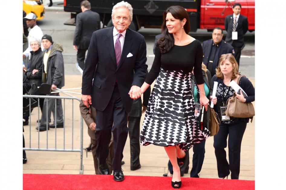 Michael Douglas y Catherine Zeta-Jones.