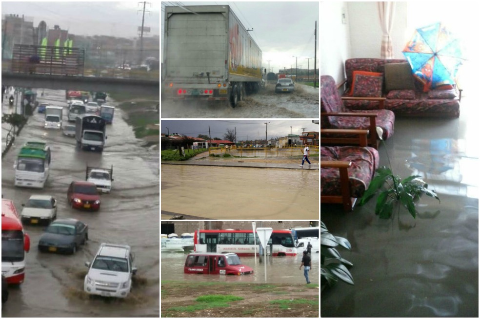 Barrios, calles y viviendas seriamente afectadas en Soacha por fuerte aguacero