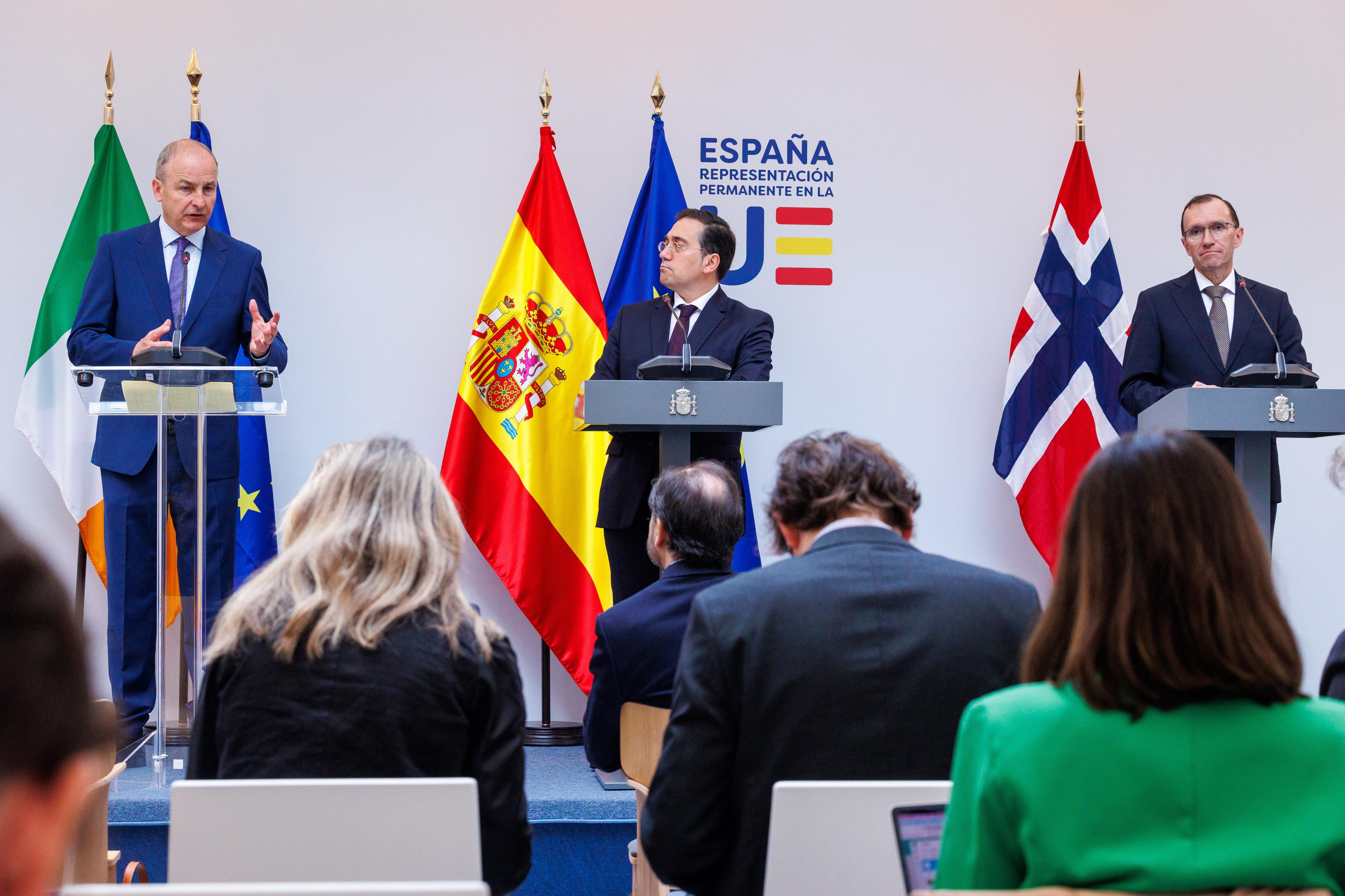 España, Noruega e Irlanda reconocen oficialmente al Estado palestino
