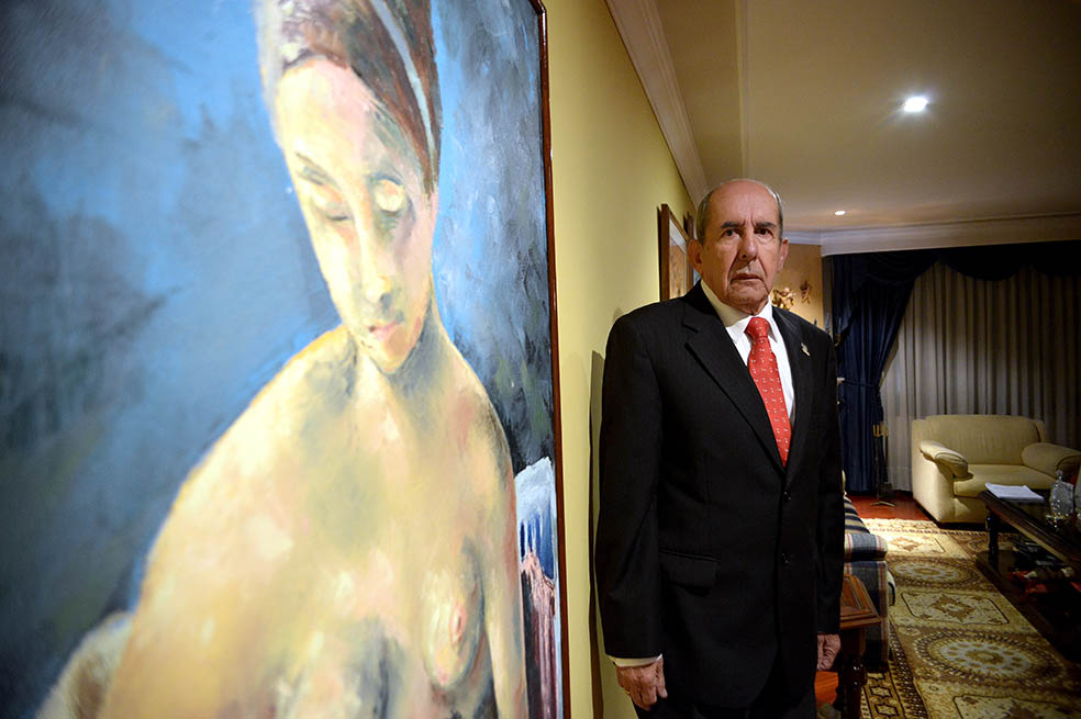 El general (r) Marino Gutiérrez Isaza fue comandante de la IV División del Ejército. /Pamela Aristizábal
