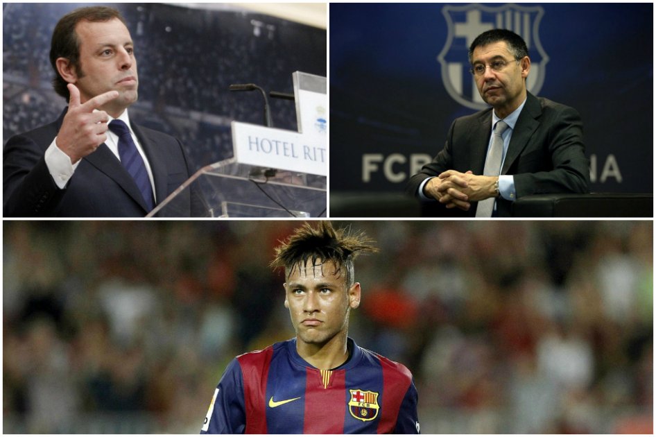 Proponen juzgar al Barcelona y a dos de sus presidentes por el fichaje de Neymar