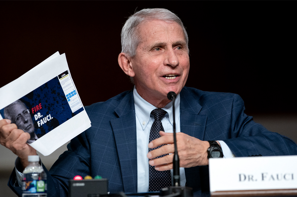 Anthony Fauci, asesor médico de Biden, denuncia a senador por amenazas de muerte