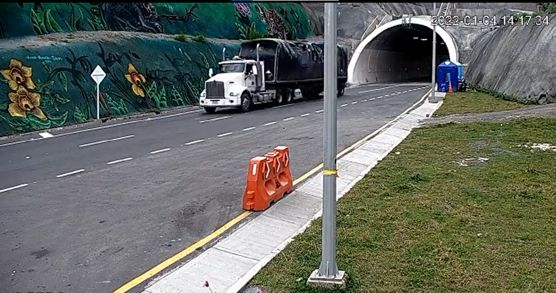 Se conoce video de momento previo al accidente en túnel de La Línea