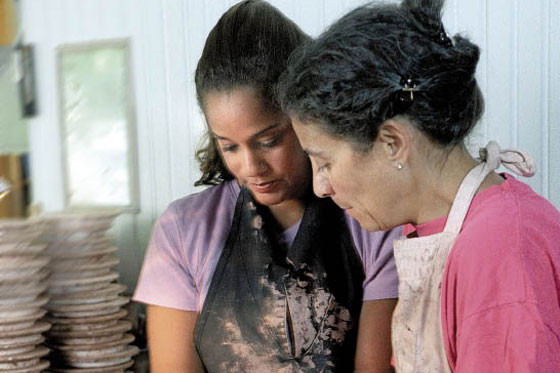 La voz de la madre es relajante