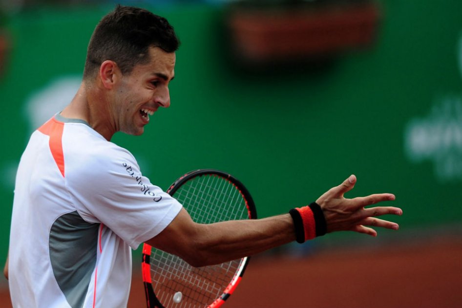 Santiago Giraldo, en el Abierto de Estambul. Foto: AFP