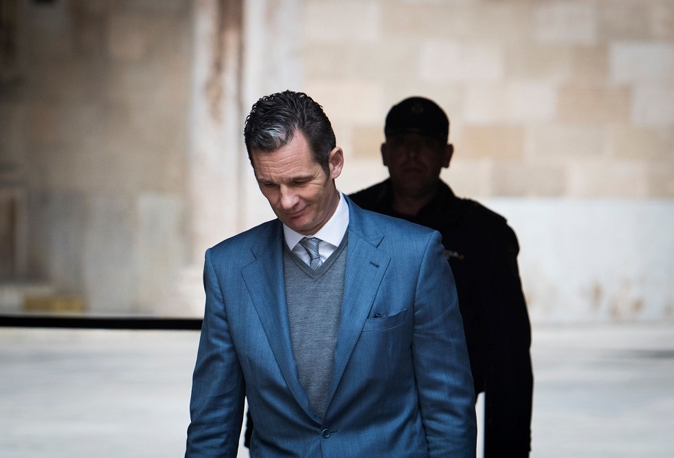 Iñaki Urdangarin, cuñado del rey de España, entra en prisión