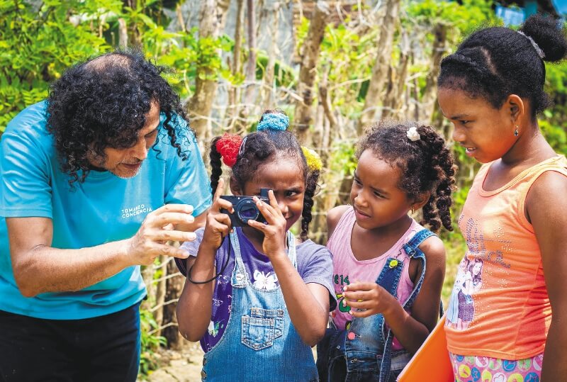 Fecisla tiene más de cinco años llevando educación y cultura a Isla Fuerte, Córdoba. / Cortesía