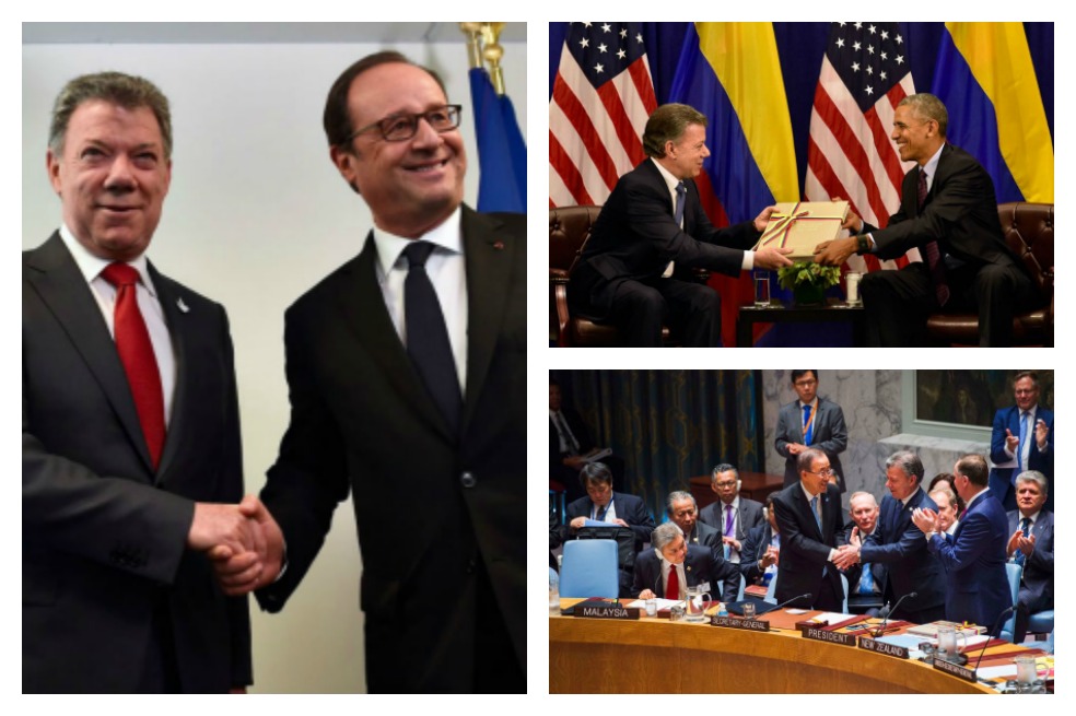 El “sí” de la comunidad internacional al acuerdo de paz con las Farc