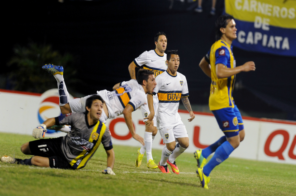 Sufrida clasificación de Boca Juniors a cuartos de la Suramericana