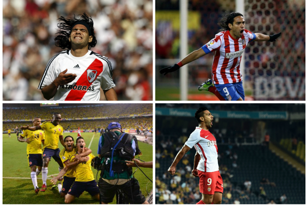 Los mejores momentos de Falcao en su carrera futbolística