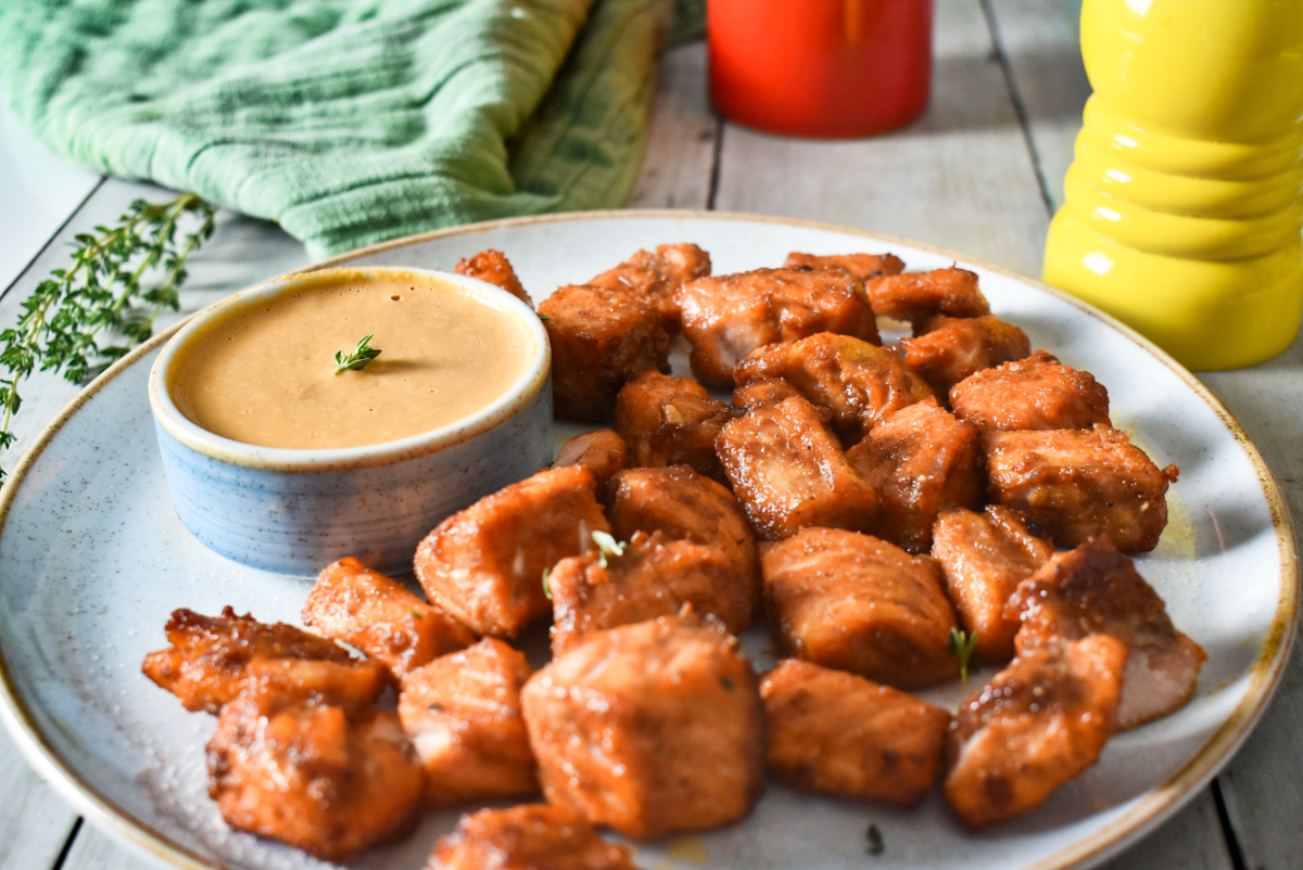 Cocina en 20 minutos este exquisito salmón crocante en la “air fryer”