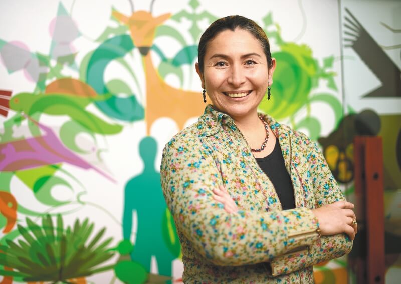 Ana María Hernández, líder desde pequeña