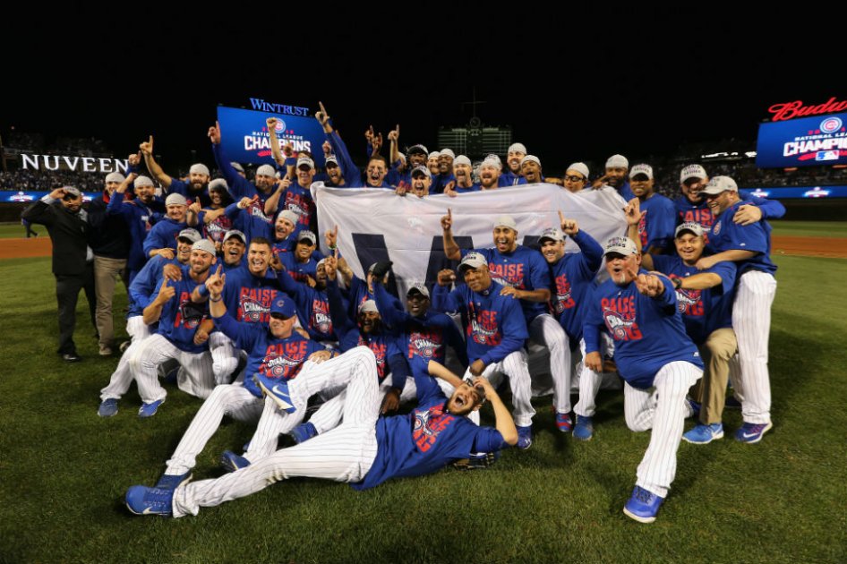 Los Cubs jugarán una Serie Mundial por primera vez en 71 años. Foto: AFP