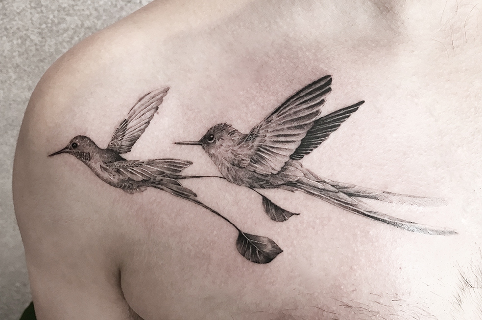 El catálogo de un tatuador está en la calle
