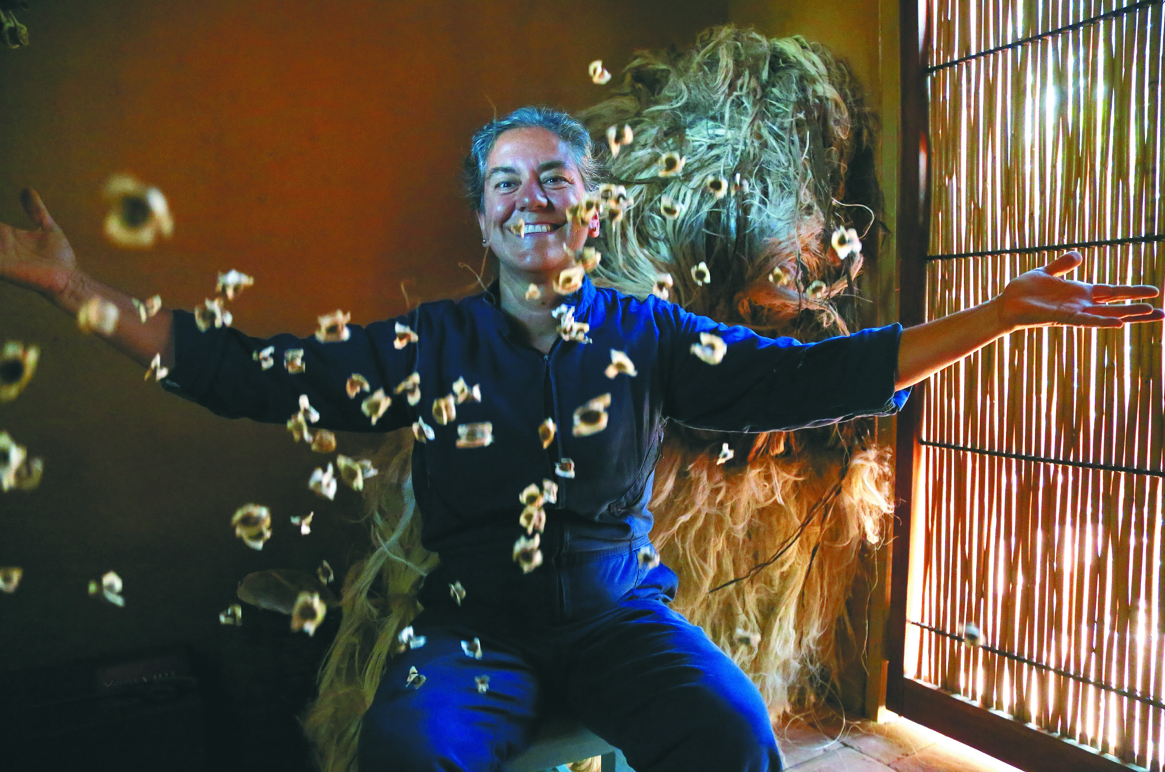 El azul Barichara de Ángela Jiménez