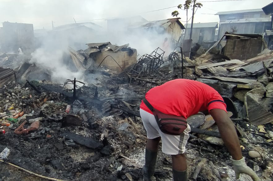 Incendio en Riosucio, Chocó, deja por lo menos dos muertos y consumió unas 60 viviendas.