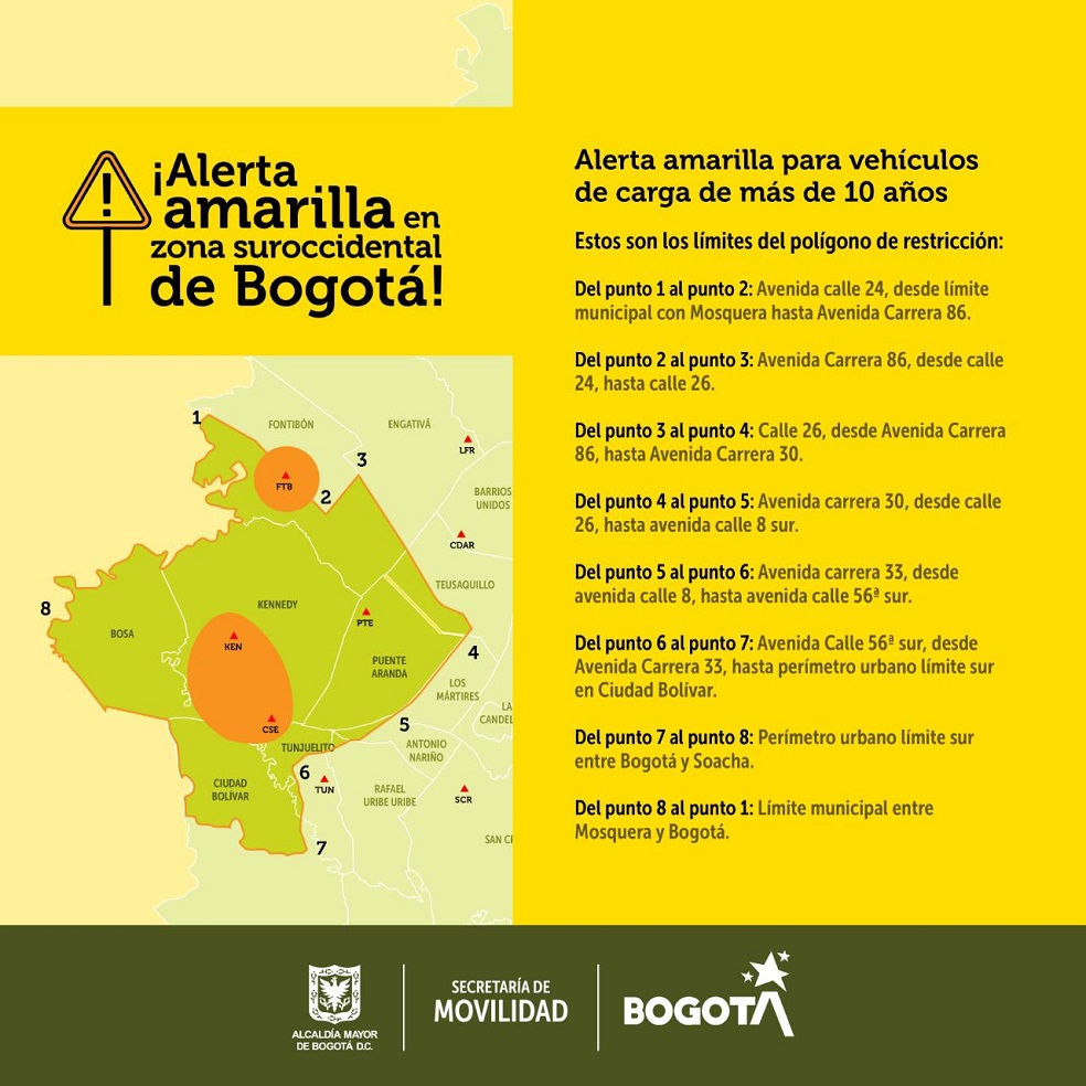 Vale la pena recordar que el Decreto 047 de 2020 firmado por la alcaldesa Claudia López, mismo que da via libre a la alerta amarilla, contempla una serie de excepciones que pueden ser consultadas al final de este artículo.