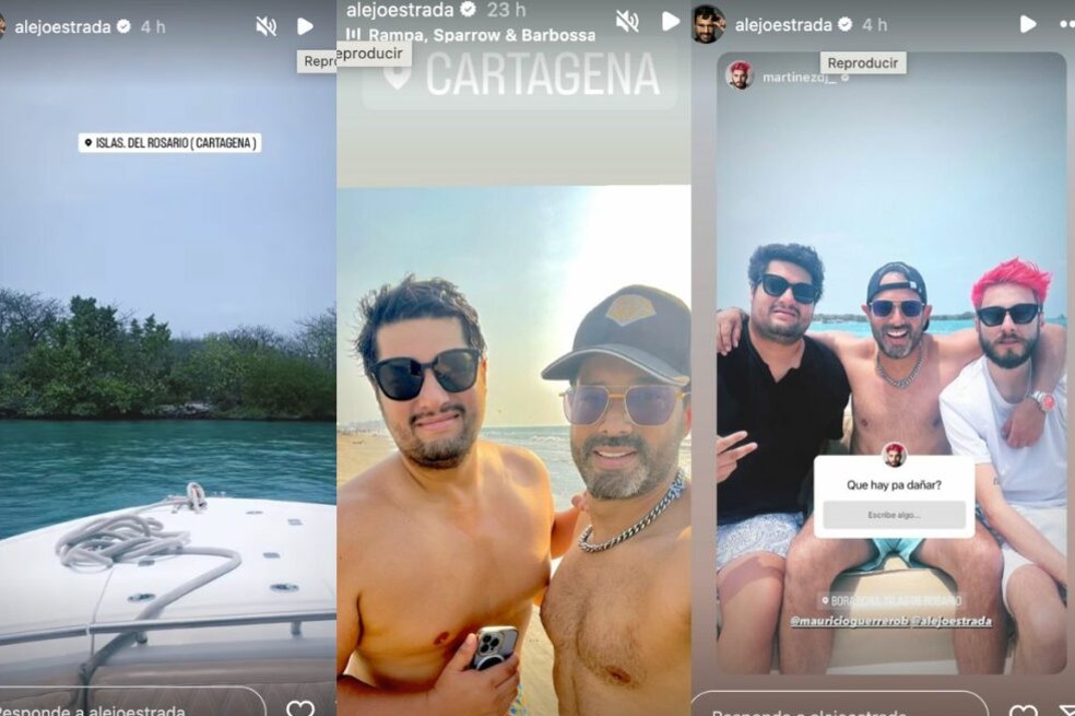 Todo parece indicar que Alejandro Estrada ya está pasando la hoja tras su separación de Nataly Umaña. ¿Con quién se fue de viaje?