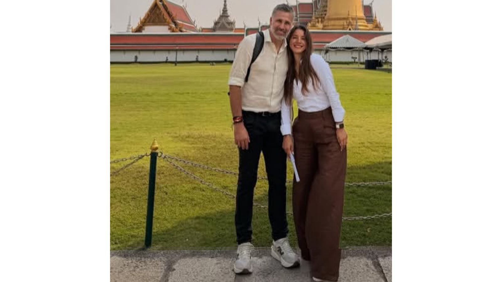 Caterín Escobar y Mario Alberto Yepes presumen lujoso viaje: “La pareja más hermosa”