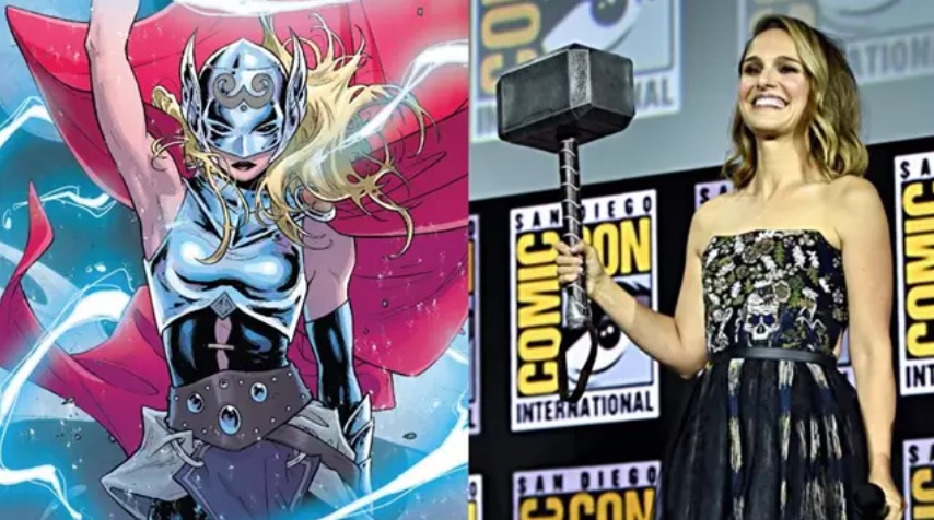 Primer vistazo a Natalie Portman como Thor en “Love and Thunder”