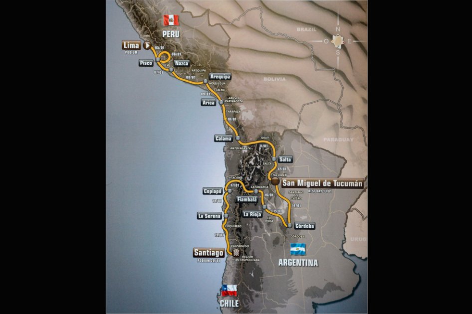 El Dakar 2013 presentó un trazado exigente