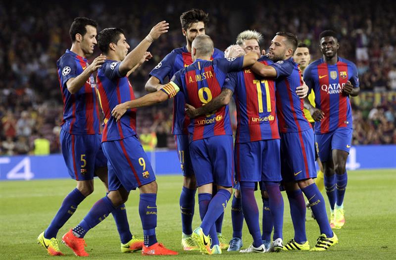 Barcelona se estrenó con todo en la Champions: goleó 7-0 al Celtic
