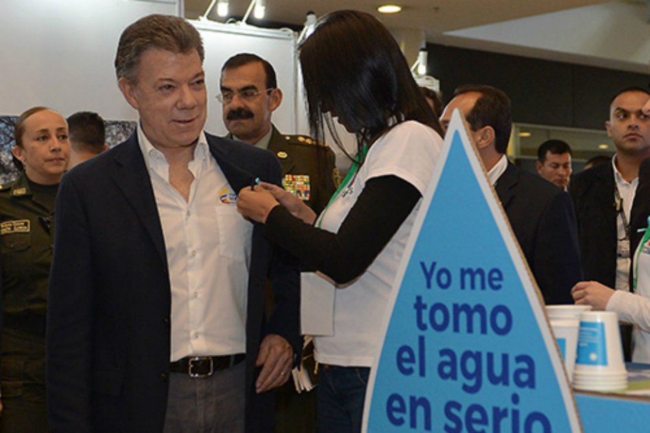 Santos reitera llamado a ahorrar agua por Fenómeno de El Niño