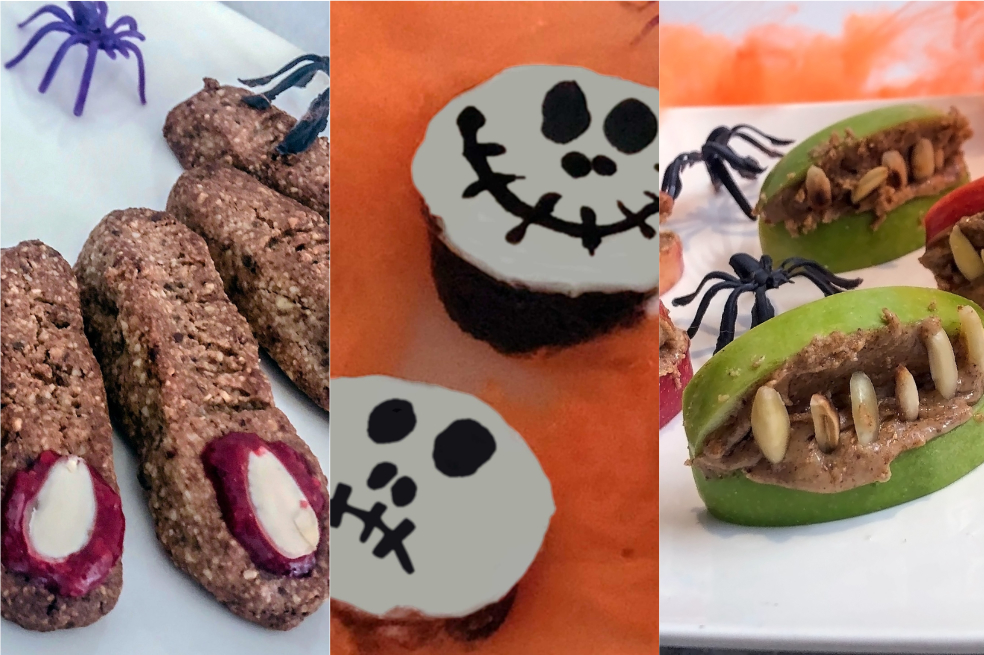 Tres recetas saludables para Halloween