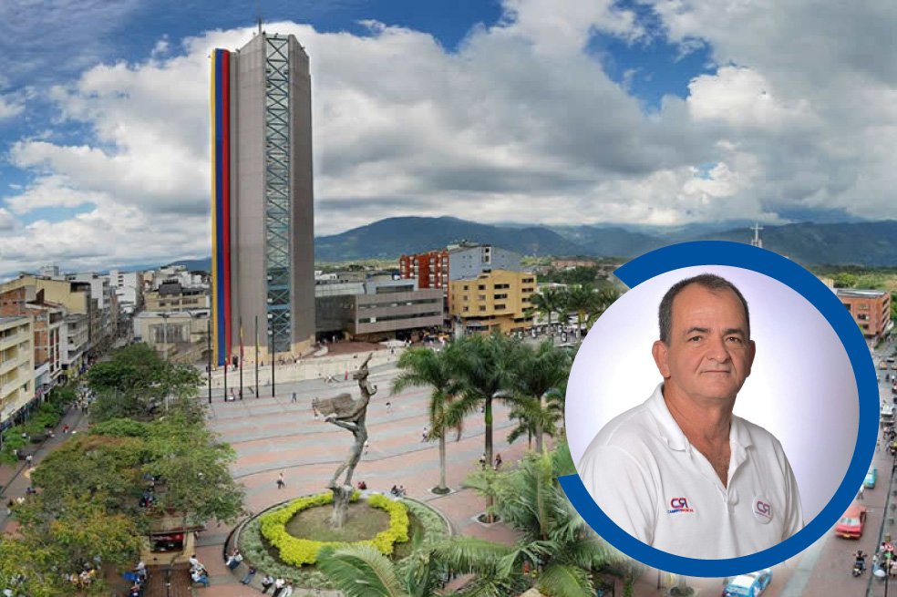Atilano Giraldo y James Padilla sostienen la intención del voto en el Quindío