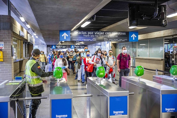 Así funcionará el servicio del Metro de Medellín durante el toque de queda