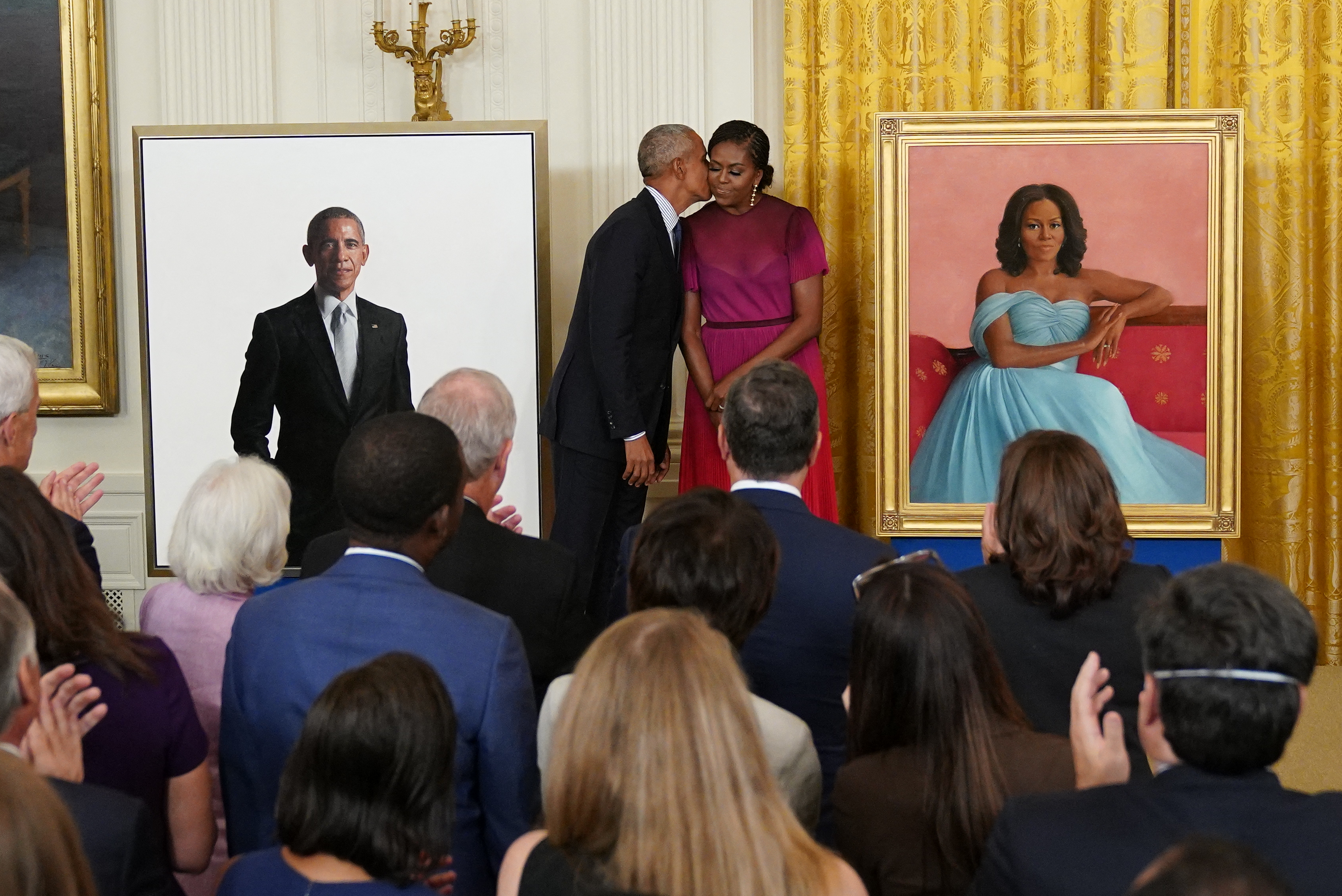 EE. UU.: los retratos oficiales de Barack y Michelle Obama, cinco datos curiosos
